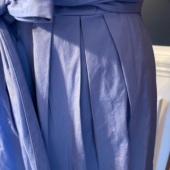 NWT  Lovely Periwinkle J Crew V Neck Wrap Dress in size 4 - Picture 6 of 6